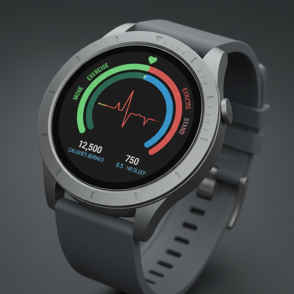 Smartwatch Fitness Pro Unissexo - Cinzento