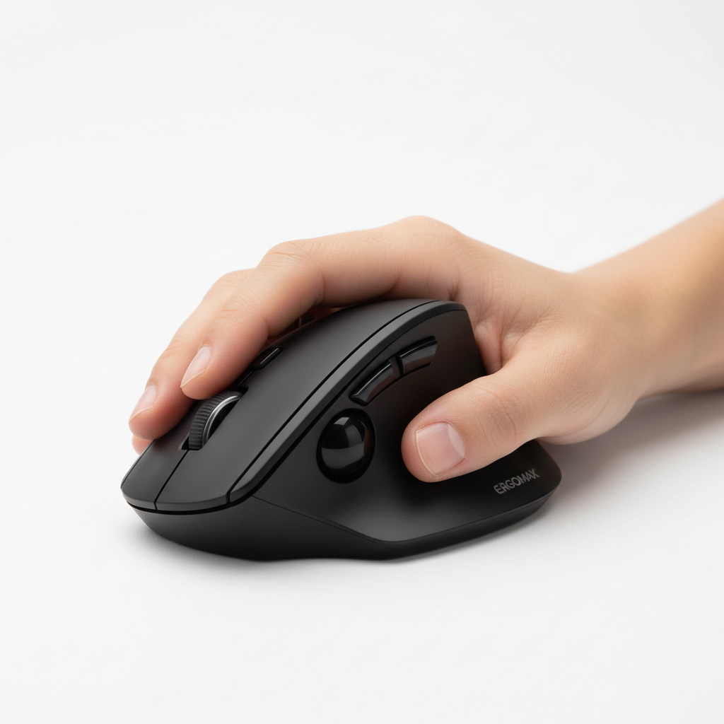 Rato Sem Fios Ergonómico
