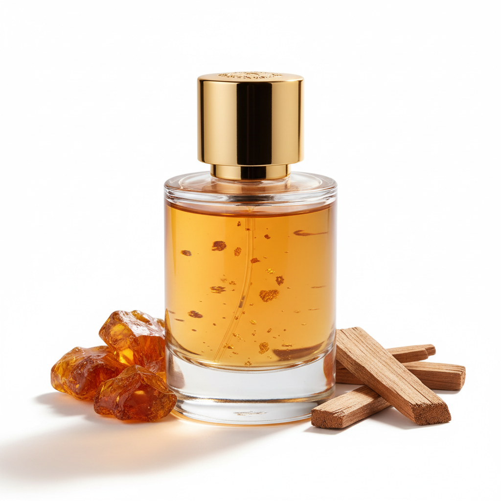 Perfume de Nicho – Âmbar & Sândalo