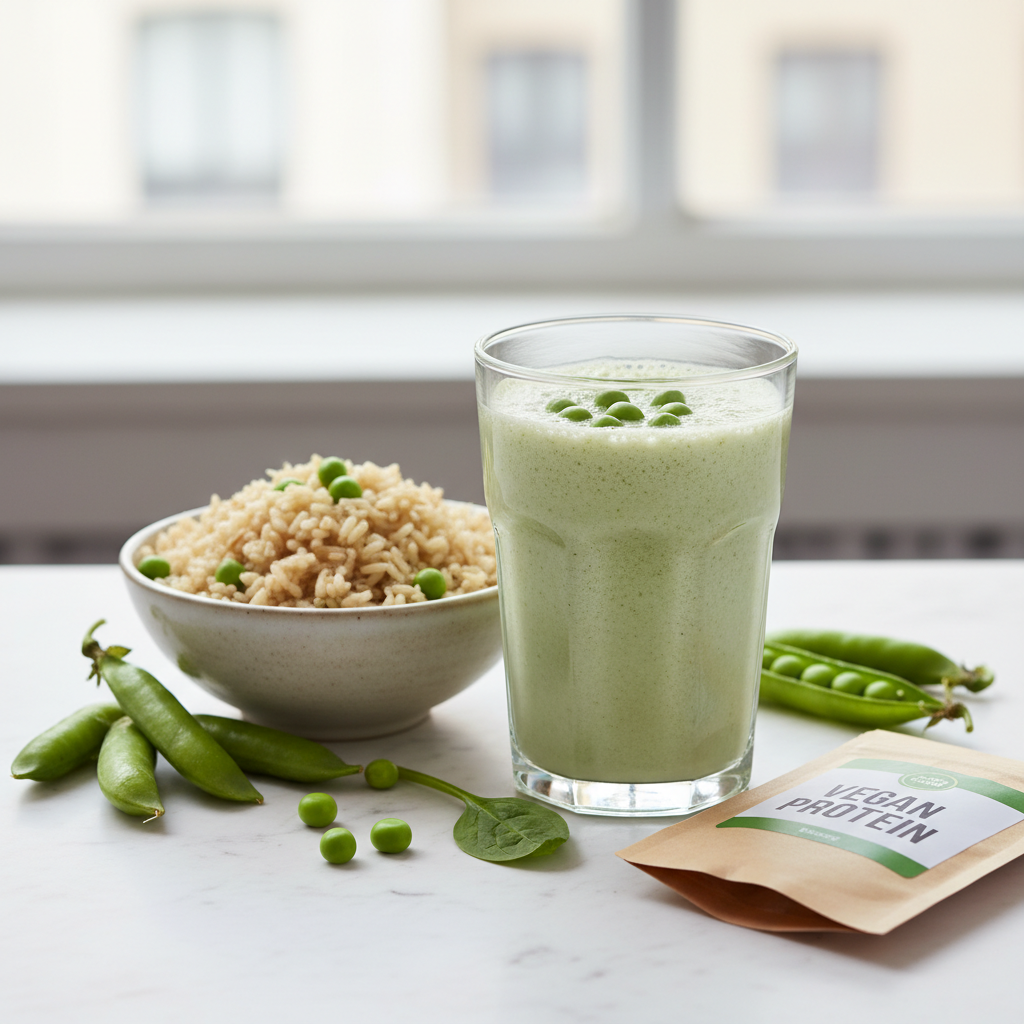 Proteína Vegana Ervilha + Arroz 1kg