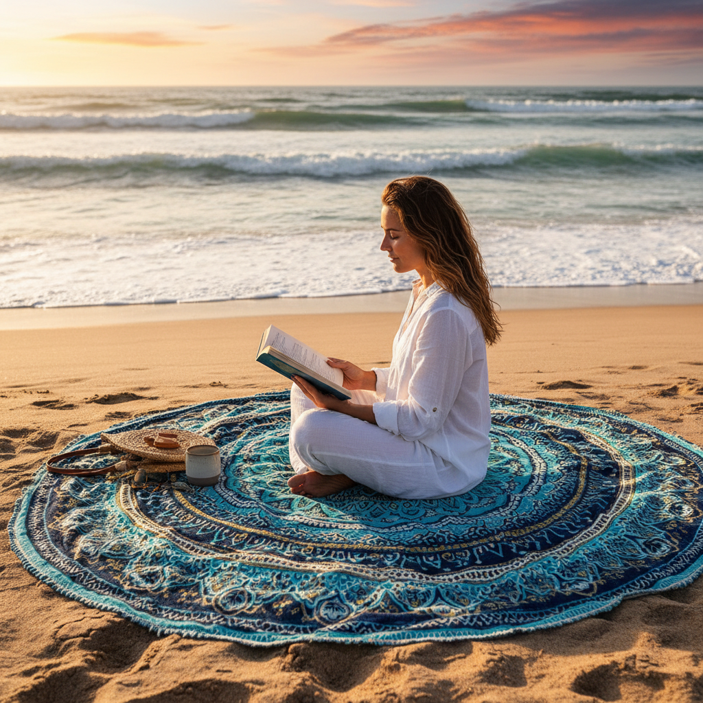 Toalha de Praia Mandala