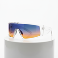 Óculos Cyber Wrap Transparentes
