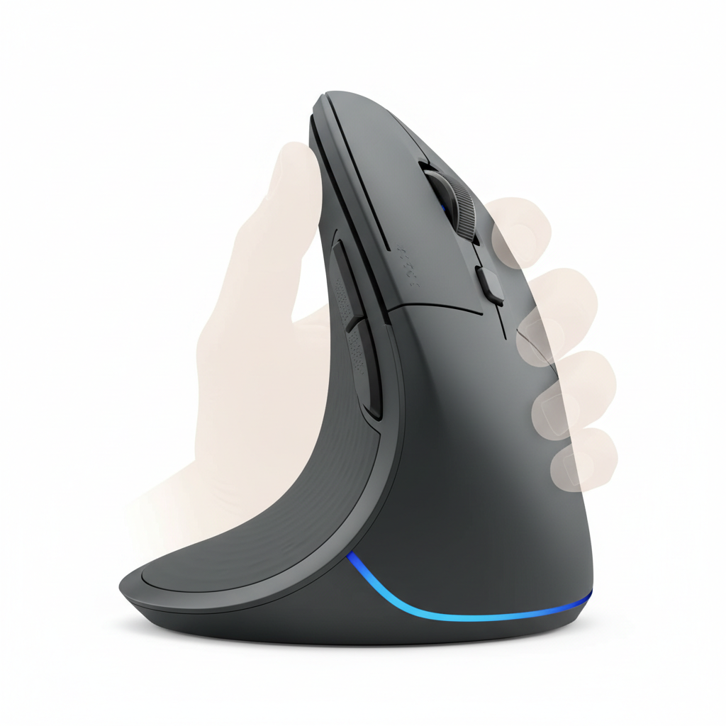 Rato Vertical Ergonómico