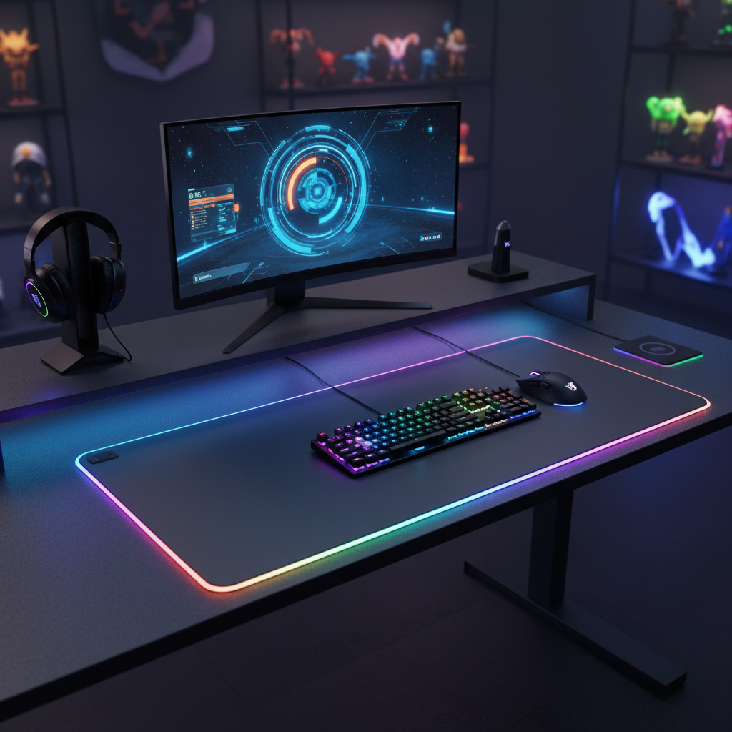 Tapete Rato RGB LED
