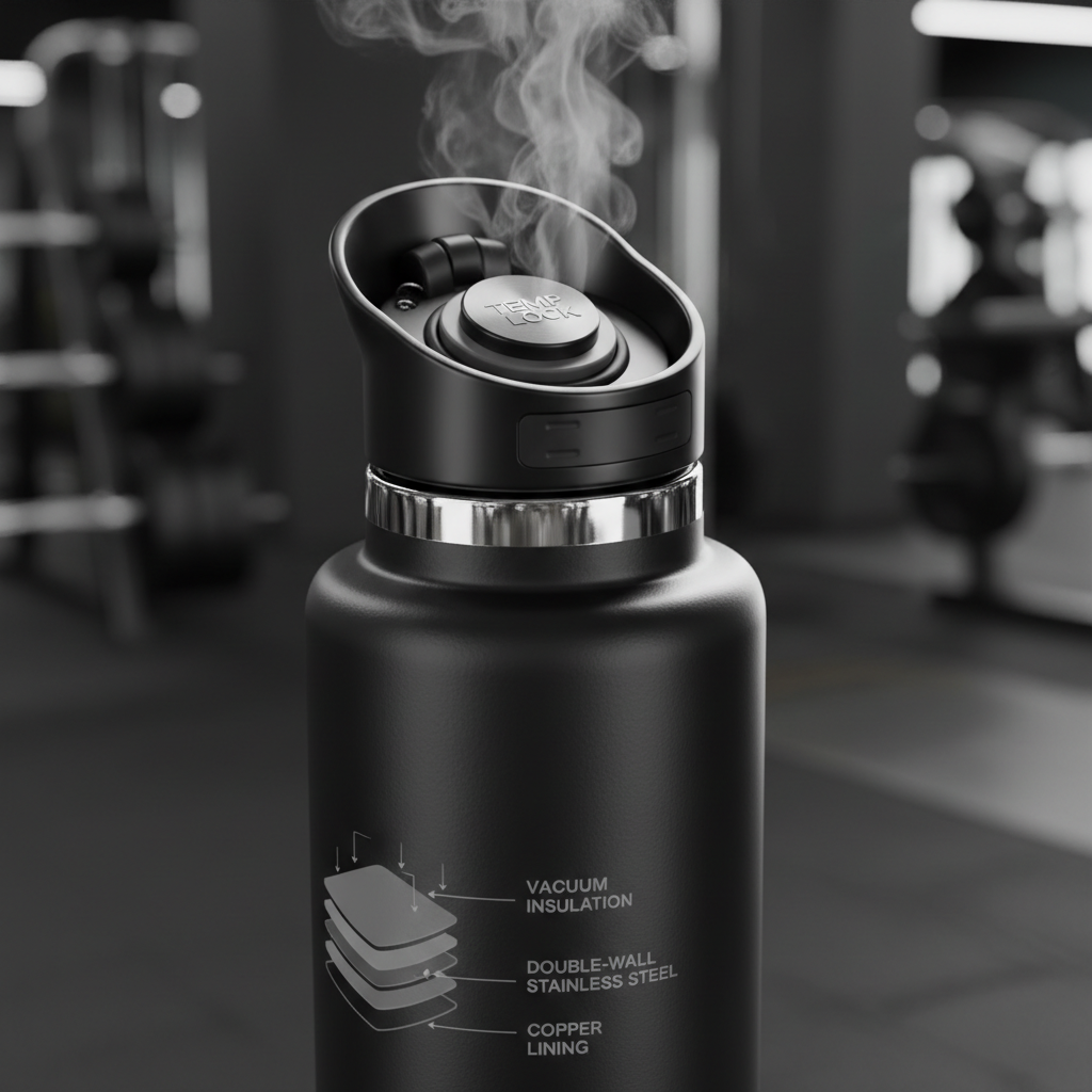 Garrafa Térmica Fitness 500ml