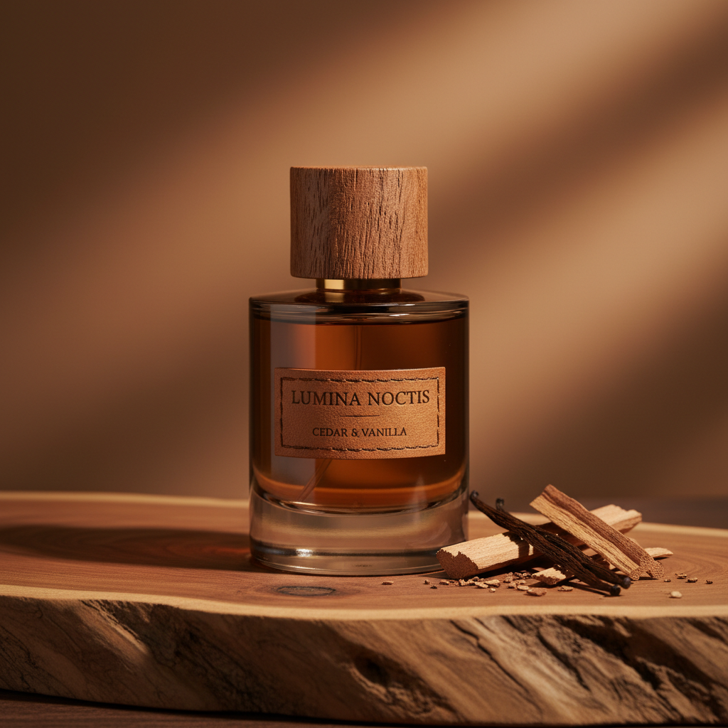 Perfume de Nicho – Cedro & Baunilha