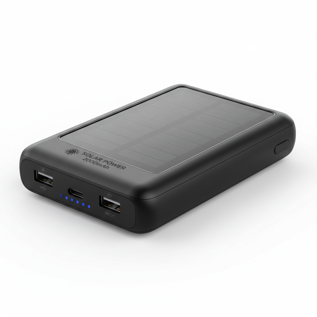 Powerbank Solar 20000mAh