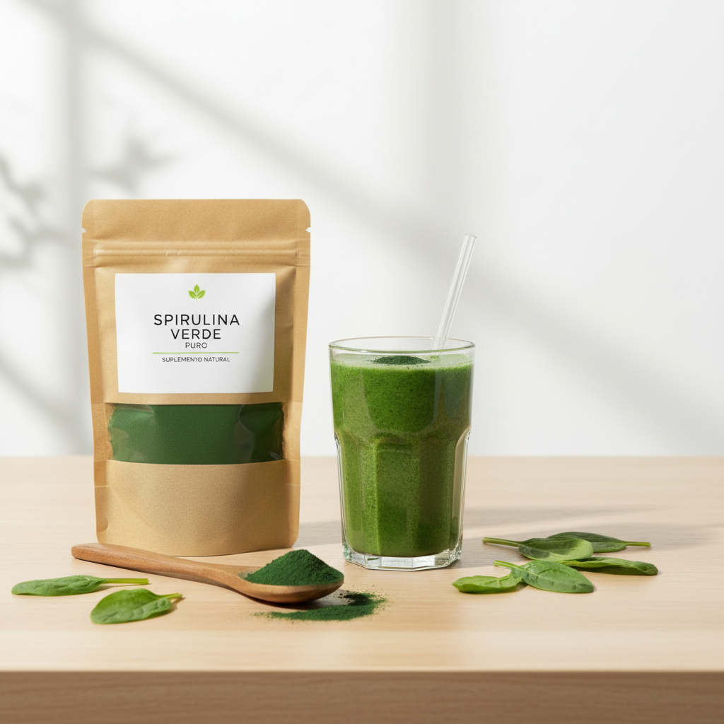 Spirulina em Pó
