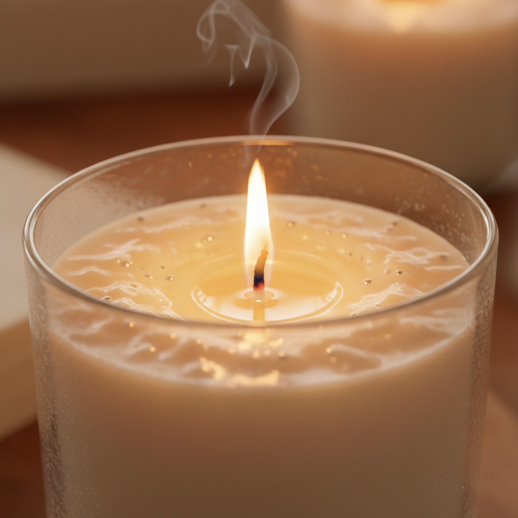 Vela Aromática de Soja Natural