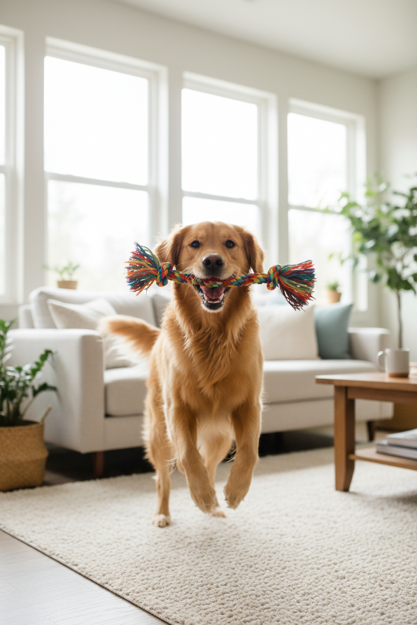 Brinquedo para Cão — Corda de Algodão