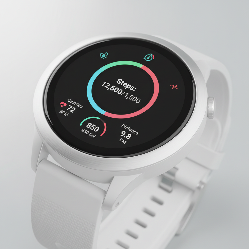 Smartwatch Fitness Pro Unissexo - Branco