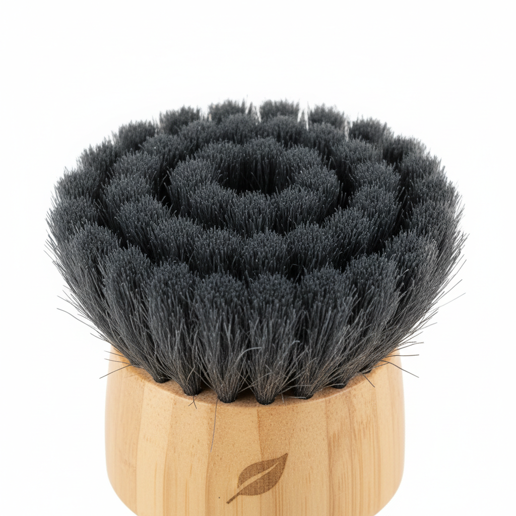 Escova de Limpeza Facial em Bambu