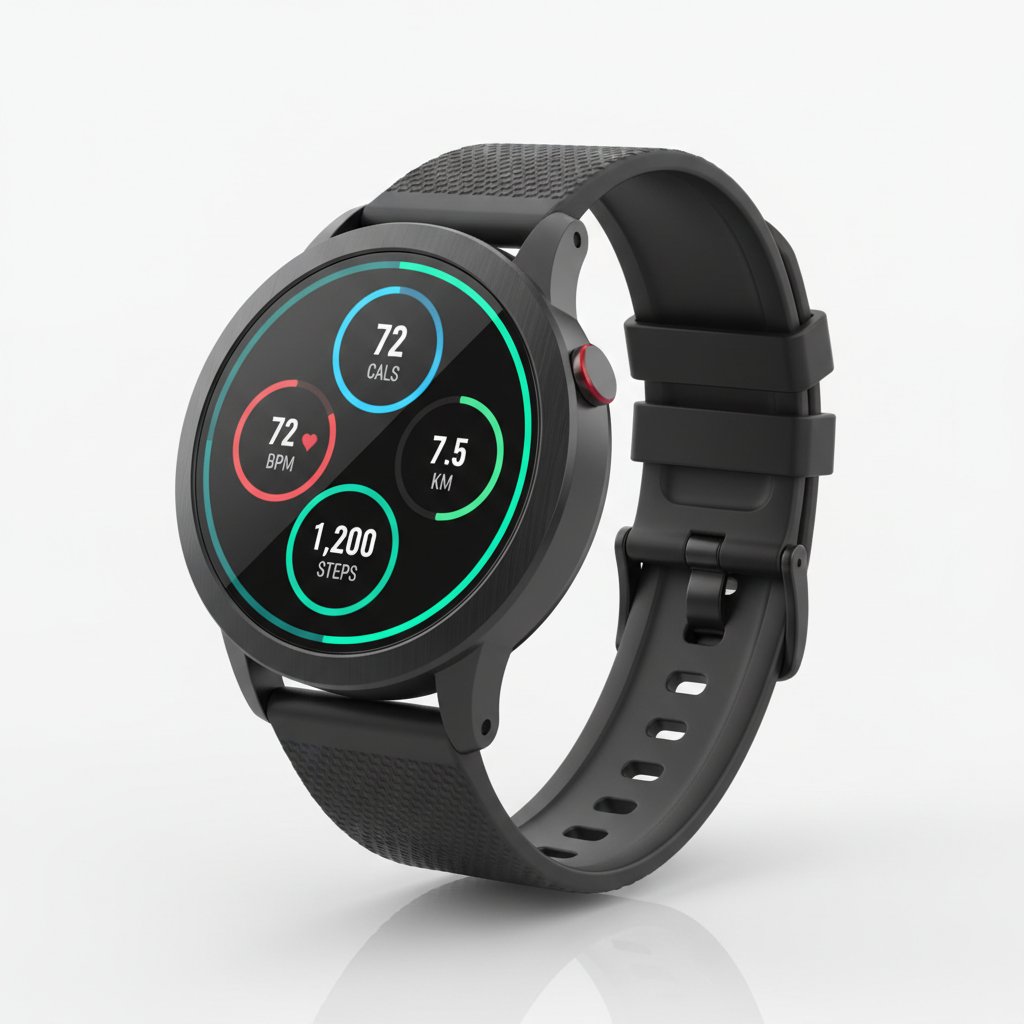 Smartwatch Fitness Pro Unissexo - Preto